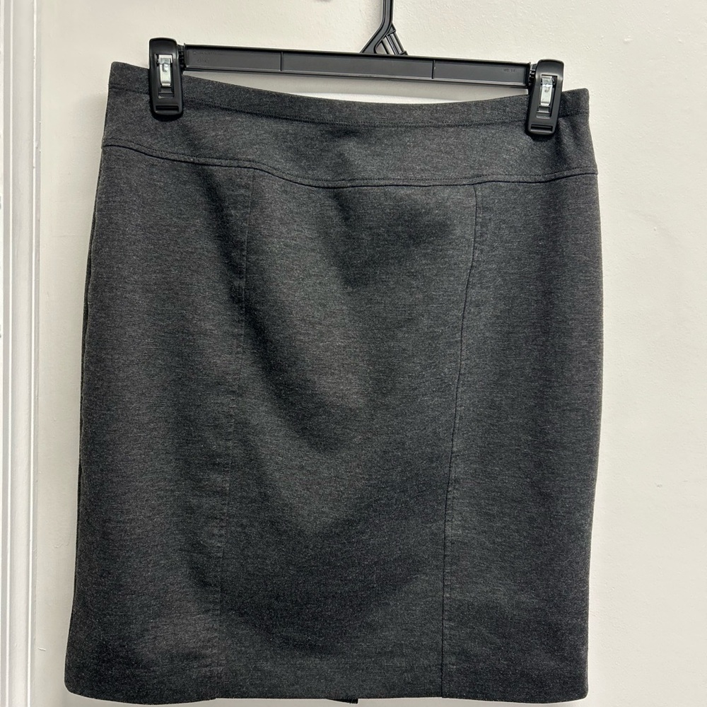 Ellen Tracy Charcoal Pencil Skirt Librarian